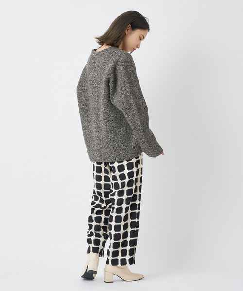 CIAOPANIC（チャオパニック）の「【So_lemn/ソレム】ミラノリブカーディガン（カーディガン/ボレロ・レディース・ブラウン/グレー・FREE）」の15枚目の写真