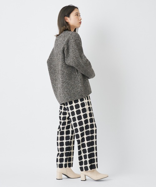 CIAOPANIC（チャオパニック）の「【So_lemn/ソレム】ミラノリブカーディガン（カーディガン/ボレロ・レディース・ブラウン/グレー・FREE）」の17枚目の写真