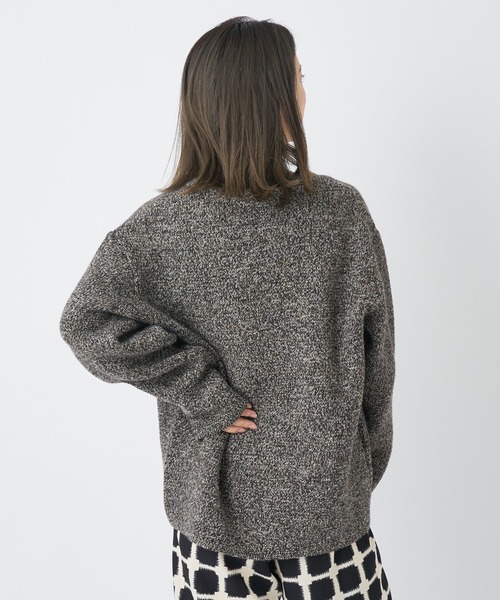 CIAOPANIC（チャオパニック）の「【So_lemn/ソレム】ミラノリブカーディガン（カーディガン/ボレロ・レディース・ブラウン/グレー・FREE）」の16枚目の写真