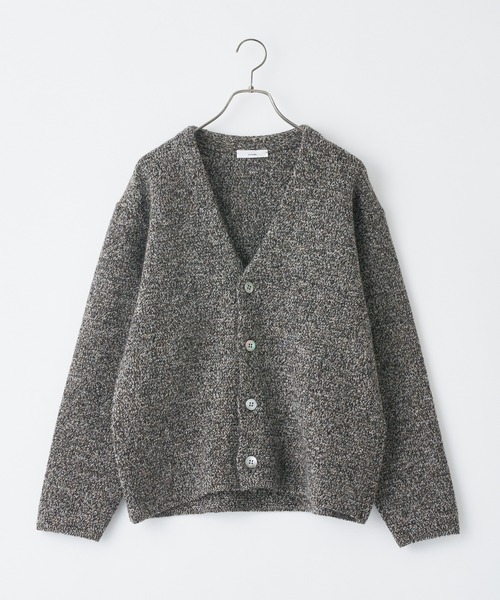 CIAOPANIC（チャオパニック）の「【So_lemn/ソレム】ミラノリブカーディガン（カーディガン/ボレロ・レディース・ブラウン/グレー・FREE）」の4枚目の写真