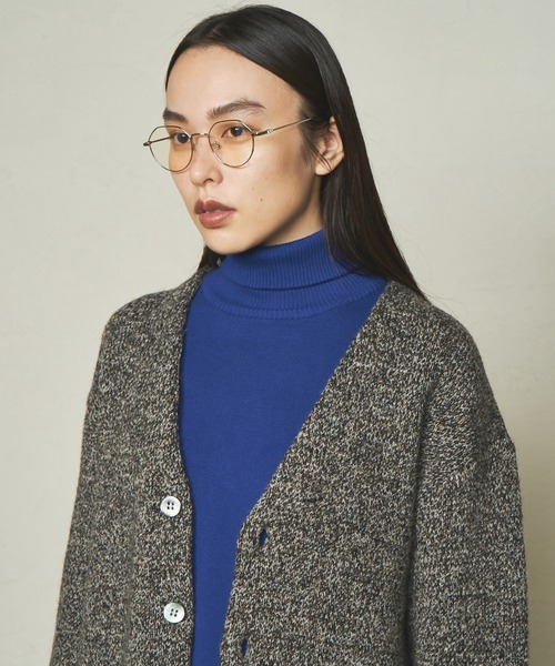 CIAOPANIC（チャオパニック）の「【So_lemn/ソレム】ミラノリブカーディガン（カーディガン/ボレロ・レディース・ブラウン/グレー・FREE）」の22枚目の写真