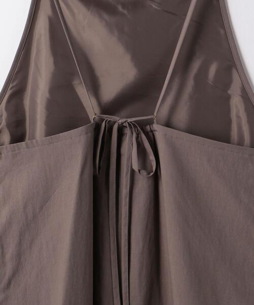 green label relaxing（グリーンレーベルリラクシング）の「ナロー フレア キャミ ワンピース（ワンピース・レディース・ブラック/ピンク/モカ・FREE）」の15枚目の写真