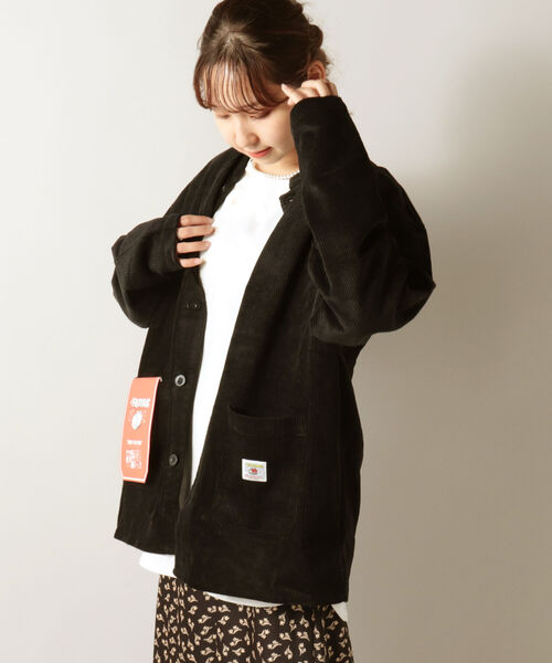 FREDY MAC（フレディーマック）の「【WEB限定】【FREDYMAC/フレディマック】コーデュロイ シェフカバーオール（ブルゾン・メンズ・ブラック/ベージュ/ネイビー/オレンジ/アイボリー/ワイン・MEDIUM/LARGE）」の3枚目の写真