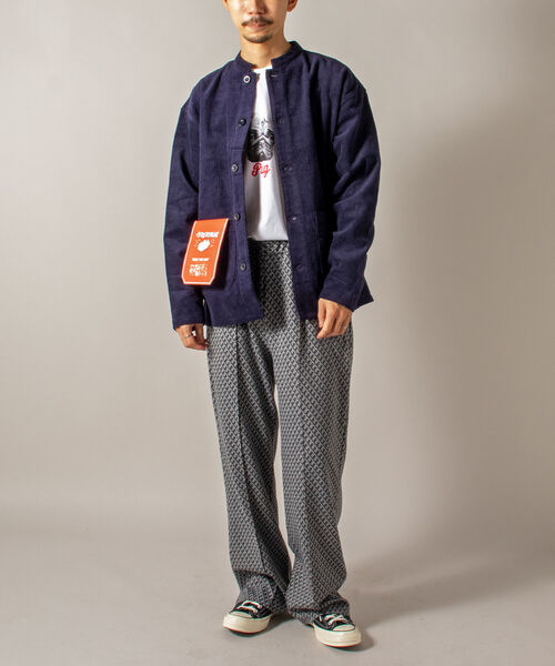 FREDY MAC（フレディーマック）の「【WEB限定】【FREDYMAC/フレディマック】コーデュロイ シェフカバーオール（ブルゾン・メンズ・ブラック/ベージュ/ネイビー/オレンジ/アイボリー/ワイン・MEDIUM/LARGE）」の7枚目の写真