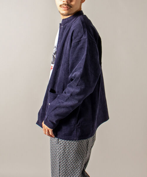 FREDY MAC（フレディーマック）の「【WEB限定】【FREDYMAC/フレディマック】コーデュロイ シェフカバーオール（ブルゾン・メンズ・ブラック/ベージュ/ネイビー/オレンジ/アイボリー/ワイン・MEDIUM/LARGE）」の8枚目の写真