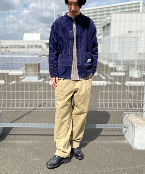 FREDY MAC（フレディーマック）の「【WEB限定】【FREDYMAC/フレディマック】コーデュロイ シェフカバーオール（ブルゾン・メンズ・ブラック/ベージュ/ネイビー/オレンジ/アイボリー/ワイン・MEDIUM/LARGE）」の10枚目の写真