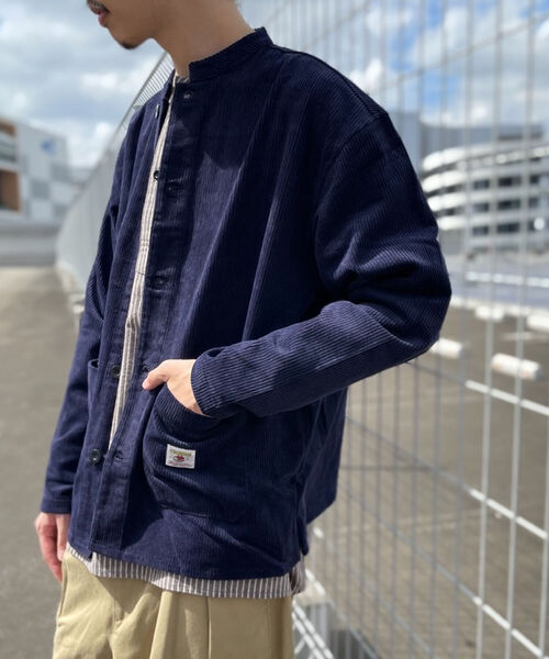 FREDY MAC（フレディーマック）の「【WEB限定】【FREDYMAC/フレディマック】コーデュロイ シェフカバーオール（ブルゾン・メンズ・ブラック/ベージュ/ネイビー/オレンジ/アイボリー/ワイン・MEDIUM/LARGE）」の11枚目の写真