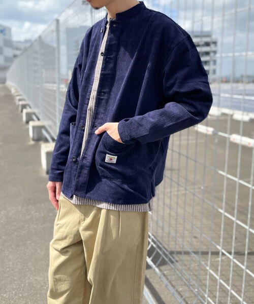 FREDY MAC（フレディーマック）の「【WEB限定】【FREDYMAC/フレディマック】コーデュロイ シェフカバーオール（ブルゾン・メンズ・ブラック/ベージュ/ネイビー/オレンジ/アイボリー/ワイン・MEDIUM/LARGE）」の12枚目の写真