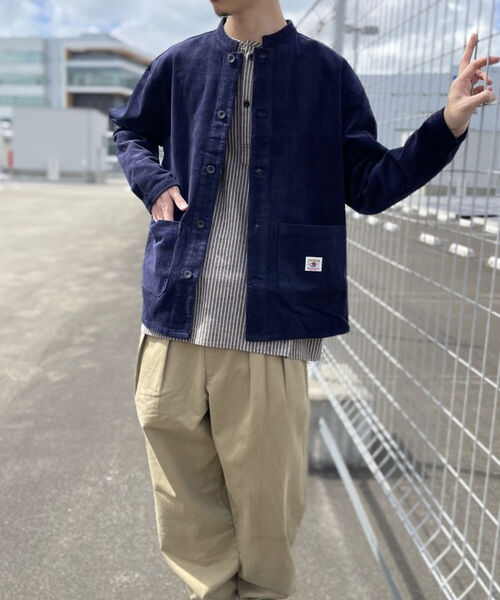 FREDY MAC（フレディーマック）の「【WEB限定】【FREDYMAC/フレディマック】コーデュロイ シェフカバーオール（ブルゾン・メンズ・ブラック/ベージュ/ネイビー/オレンジ/アイボリー/ワイン・MEDIUM/LARGE）」の14枚目の写真