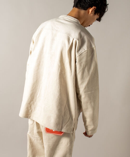 FREDY MAC（フレディーマック）の「【WEB限定】【FREDYMAC/フレディマック】コーデュロイ シェフカバーオール（ブルゾン・メンズ・ブラック/ベージュ/ネイビー/オレンジ/アイボリー/ワイン・MEDIUM/LARGE）」の18枚目の写真