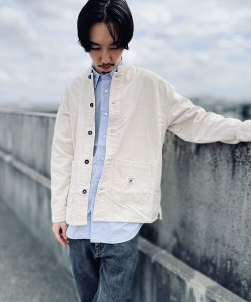 FREDY MAC（フレディーマック）の「【WEB限定】【FREDYMAC/フレディマック】コーデュロイ シェフカバーオール（ブルゾン・メンズ・ブラック/ベージュ/ネイビー/オレンジ/アイボリー/ワイン・MEDIUM/LARGE）」の20枚目の写真