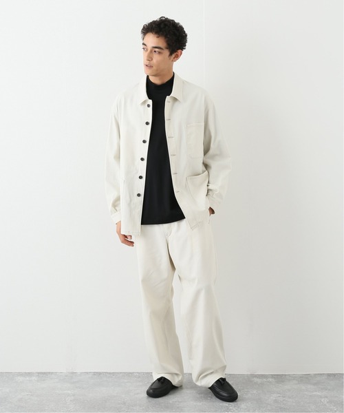 MONT KEMMEL（モンケメル）の「MONT KEMMEL WORK C/A（ブルゾン・メンズ・ブラック/アイボリー・1/2/3）」の12枚目の写真