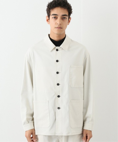 MONT KEMMEL（モンケメル）の「MONT KEMMEL WORK C/A（ブルゾン・メンズ・ブラック/アイボリー・1/2/3）」の7枚目の写真