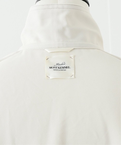 MONT KEMMEL（モンケメル）の「MONT KEMMEL WORK C/A（ブルゾン・メンズ・ブラック/アイボリー・1/2/3）」の6枚目の写真