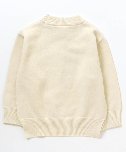 PEANUTS(ピーナッツ)の「PEANUTS ジャガードニット(ニット/セーター・キッズ・アイボリー/ブラウン・100/120/140/90)」の8枚目の写真