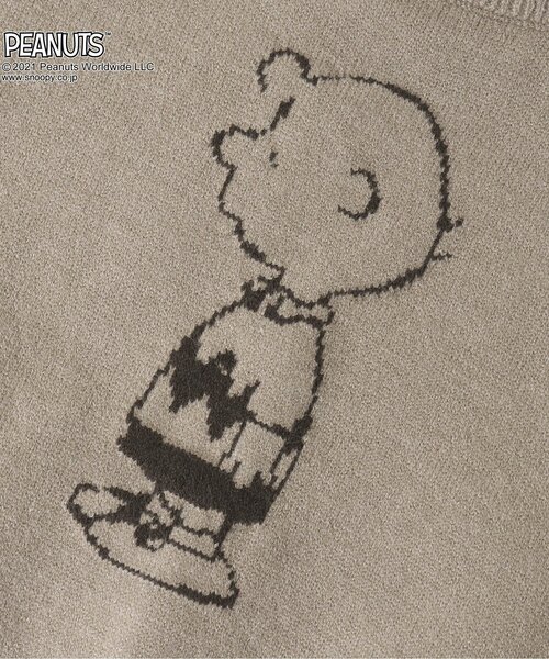 PEANUTS(ピーナッツ)の「PEANUTS ジャガードニット(ニット/セーター・キッズ・アイボリー/ブラウン・100/120/140/90)」の14枚目の写真
