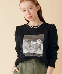 MADEMOISELLE ROPE' | 【JOSEPH SZABO×VTA】フォトプリントパフスリーブスウェット(スウェット)