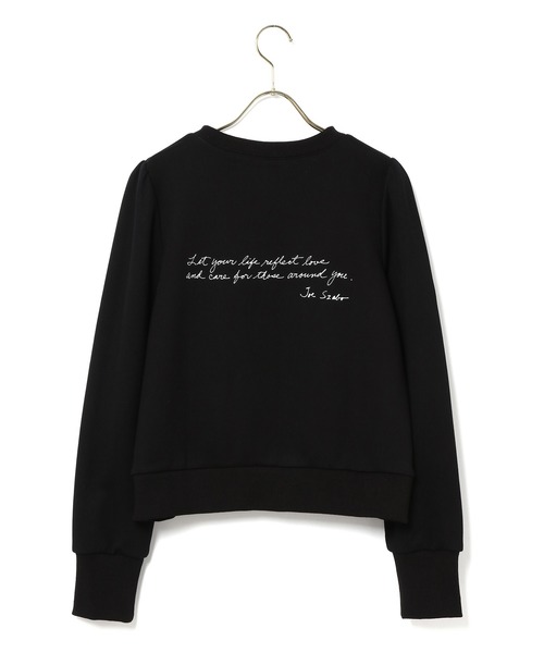 MADEMOISELLE ROPE'（マドモアゼル ロペ）の「【JOSEPH SZABO×VTA】フォトプリントパフスリーブスウェット（スウェット・レディース・ホワイト/ブラック/ホワイト系その他・FREE）」の10枚目の写真