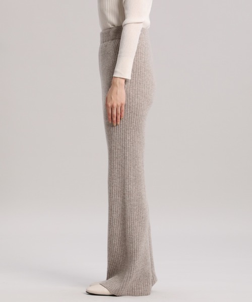 YVON（イヴォン）の「《YVON》ホールガーメント(R)ニットパンツ（その他パンツ・レディース・ブラウン/モカ・9号）」の10枚目の写真