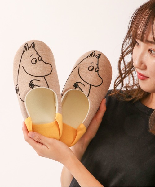 MOOMIN（ムーミン）の「MOOMIN ﾑｰﾐﾝﾊﾞﾌﾞｰｼｭ（ルームシューズ/スリッパ 