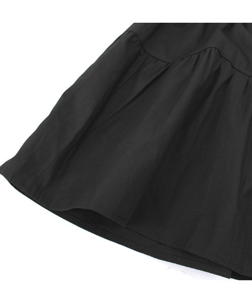 MODE ROBE（モードローブ）の「パフスリーブティアードブラウス（シャツ/ブラウス・レディース・ホワイト/ブラック・FREE）」の11枚目の写真