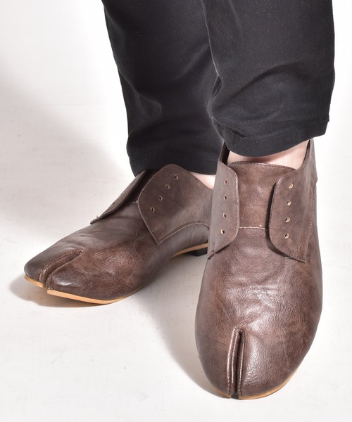 O-NINE（オーナイン）の「タビ レースアップ シューズ / Tabi Dance Shoes（ドレスシューズ・メンズ・ブラック/ダークブラウン・43/44/45/46/40/41/42/39）」の10枚目の写真