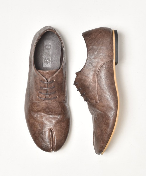 O-NINE（オーナイン）の「タビ レースアップ シューズ / Tabi Dance Shoes（ドレスシューズ・メンズ・ブラック/ダークブラウン・43/44/45/46/40/41/42/39）」の21枚目の写真