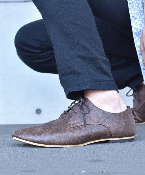 O-NINE（オーナイン）の「タビ レースアップ シューズ / Tabi Dance Shoes（ドレスシューズ・メンズ・ブラック/ダークブラウン・43/44/45/46/40/41/42/39）」の11枚目の写真
