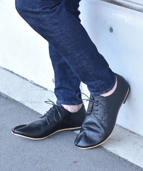 O-NINE（オーナイン）の「タビ レースアップ シューズ / Tabi Dance Shoes（ドレスシューズ・メンズ・ブラック/ダークブラウン・43/44/45/46/40/41/42/39）」の7枚目の写真