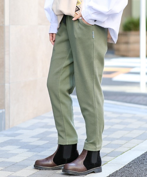 チチカカ（チチカカ）の「吸湿発熱ミラノリブパンツ（その他パンツ・レディース・パープル/ブラック/カーキ・LARGE/MEDIUM）」の7枚目の写真