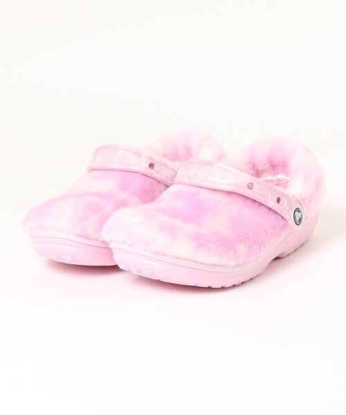 crocs（クロックス）の「クロックス crocs クラシック ファー シュアー Classic Fur Sure / 冬 サンダル（サンダル・レディース・ブラック/ピンク/ブラック系その他・23cm/24cm/25cm/26cm/27cm/28cm/29cm/22cm）」の8枚目の写真