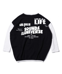 GROOVY COLORS（グルービーカラーズ）の「GROOVY COLORS/グルービーカラーズ 裏毛 IDEAL LIFE BALLOON スウェット プリントスウェット（スウェット・キッズ）」