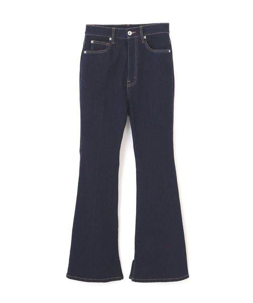 FREE'S MART（フリーズマート）の「【Sシリーズ対応】◇内スリットベルボトムデニムパンツ（デニムパンツ・レディース・ブラック/ワンウォッシュ/ブルー系その他2/ホワイト系その他/ブラウン・X-SMALL/SMALL/MEDIUM）」の17枚目の写真