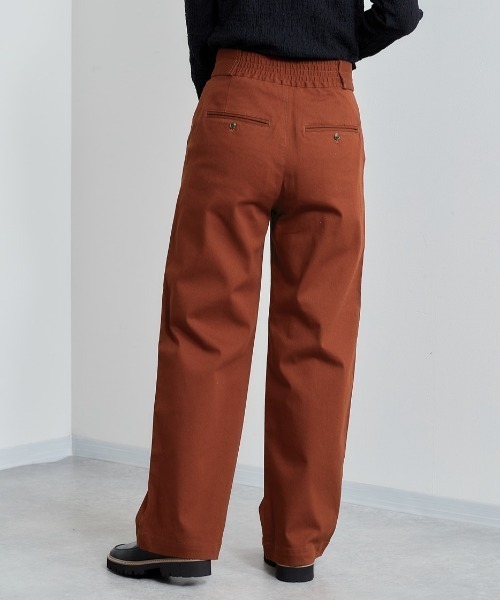 cepo（セポ）の「センターステッチ ストレッチトラウザー（その他パンツ・レディース・ベージュ/オレンジ/ブルー/カーキ・S/M）」の7枚目の写真