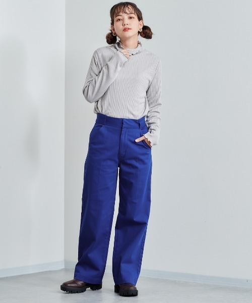 cepo（セポ）の「センターステッチ ストレッチトラウザー（その他パンツ・レディース・ベージュ/オレンジ/ブルー/カーキ・S/M）」の12枚目の写真