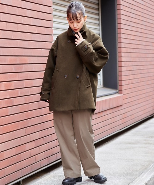 cepo（セポ）の「センターステッチ ストレッチトラウザー（その他パンツ・レディース・ベージュ/オレンジ/ブルー/カーキ・S/M）」の15枚目の写真