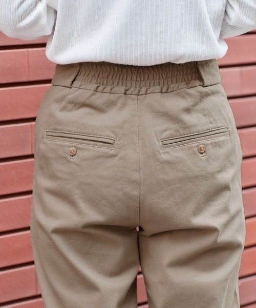 cepo（セポ）の「センターステッチ ストレッチトラウザー（その他パンツ・レディース・ベージュ/オレンジ/ブルー/カーキ・S/M）」の18枚目の写真