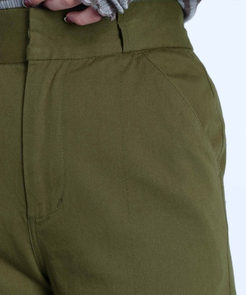 cepo（セポ）の「センターステッチ ストレッチトラウザー（その他パンツ・レディース・ベージュ/オレンジ/ブルー/カーキ・S/M）」の22枚目の写真