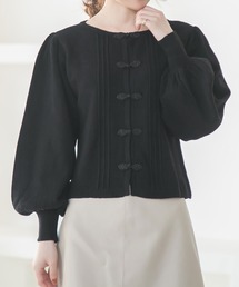 Newlyme | パワショルチャイナカーディガン(カーディガン/ボレロ)