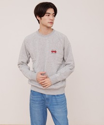 【BLUE STANDARD/ブルースタンダード】あったか裏ボア クルーネックスウェットトレーナー セットアップ可能商品