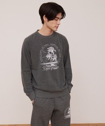 【BLUE STANDARD／ブルースタンダード】あったか裏ボア クルーネックスウェットトレーナー　セットアップ可能商品