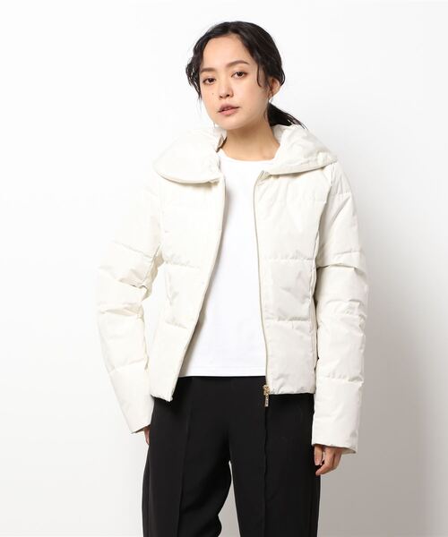 MISCH MASCH（ミッシュマッシュ）の「ブローチ付きショートダウン 