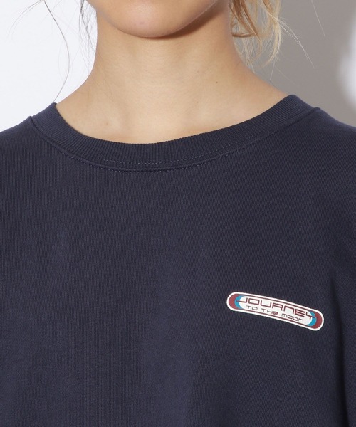 PBLIM（ページボーイリム）の「【PAGEBOYLIM】ステッカーフウスウェット（スウェット・レディース・オフホワイト/ネイビー・MEDIUM/LARGE）」の18枚目の写真