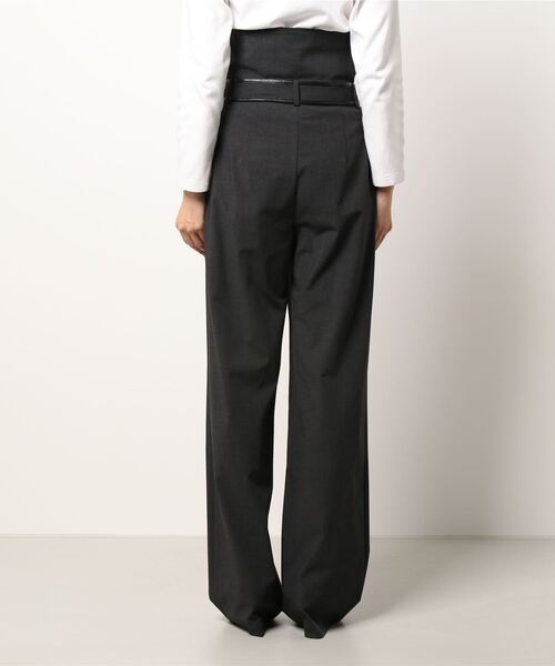 SISLEY（シスレー）の「ハイウエストリボン付きペーパーバッグデザインパンツ（その他パンツ・レディース・ブラック・40/38/42）」の3枚目の写真