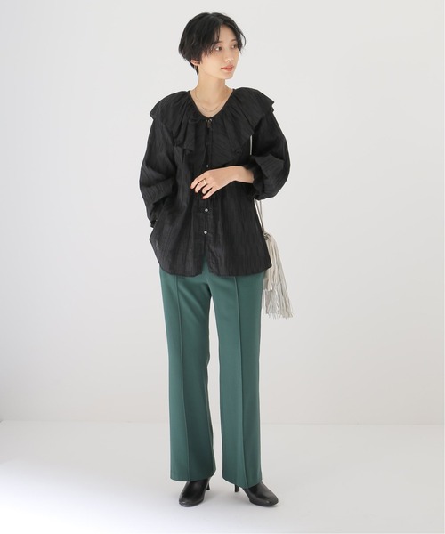 Simplicite(サンプリシテ)の「裏起毛センターシームパンツ◆(その他パンツ・レディース・ブラック/ブラウン/グリーン・SMALL/MEDIUM)」の8枚目の写真