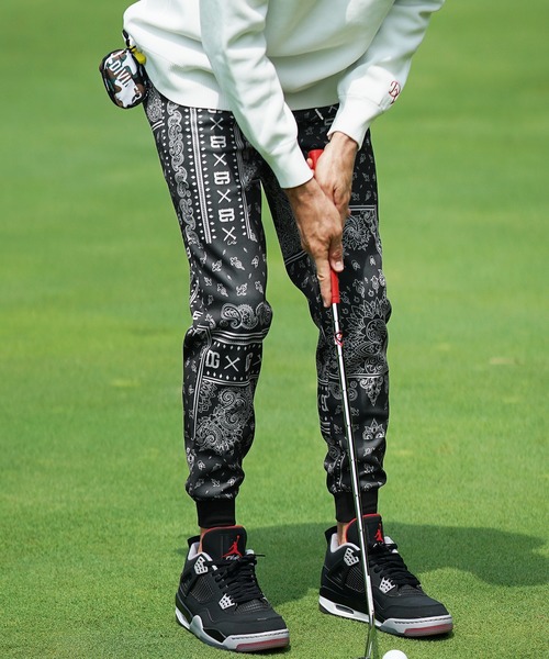 新品未使用【DIVINER GOLF】ディバイナーゴルフ ジョガーパンツ DIVINER GOLF】オリジナルゴルフペイズリージョガーパンツ