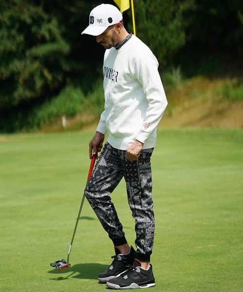 DIVINER GOLF】オリジナルゴルフペイズリージョガーパンツ ゴルフ