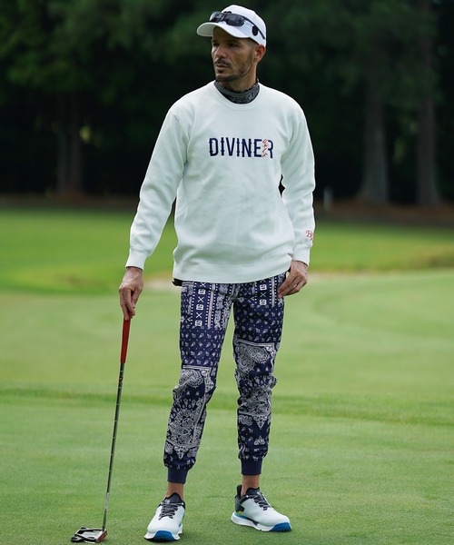 DIVINER GOLF】オリジナルゴルフペイズリージョガーパンツ ゴルフ