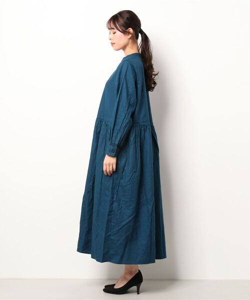 sm2rhythm(サマンサモスモスリズム)の「ビエラ起毛ワンピース(ワンピース・レディース・オリーブ/ダークブラウン/ブルー・フリ-)」の5枚目の写真