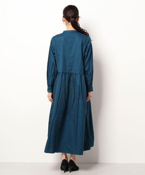 sm2rhythm(サマンサモスモスリズム)の「ビエラ起毛ワンピース(ワンピース・レディース・オリーブ/ダークブラウン/ブルー・フリ-)」の6枚目の写真